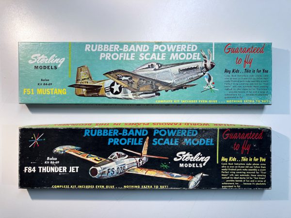 Scratch & Dent Lot #6 (Free Flight): Sterling F51 Mustang & F84 Thunder Jet