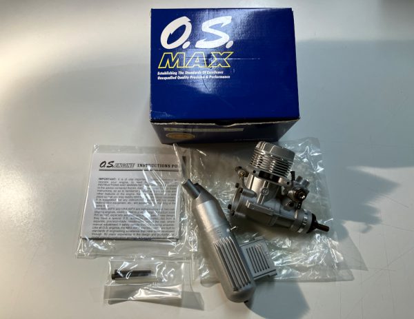 O.S. Max 46 FX R/C Glow Engine & Muffler NIB